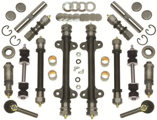 Suspension Rebuild Kit - FEKDBUI540 - Front End Suspension Repair Kit 54 55 56 Buick 1954 1955 1956 - Kanter Auto