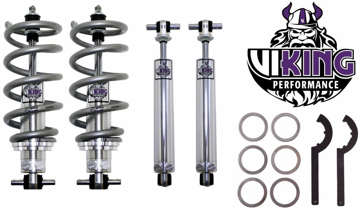 1978-1988 Buick/Chevy/GMC/Oldsmobile/Pontiac A/G Body (BB) - Viking Warrior Front Coil-Over/Rear Shock Absorber Set - VTK204-550R - Kanter Auto